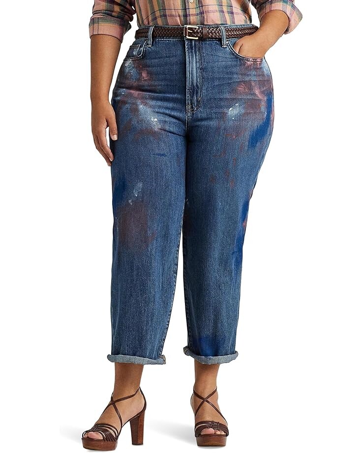 Джинсы LAUREN Ralph Lauren Plus-Size High-Rise Relaxed Cropped Jean, цвет Atlas Wash
Джинсы LAUREN Ralph Lauren Plus-Size High-Rise Relaxed Cropped Jean, цвет Atlas Wash