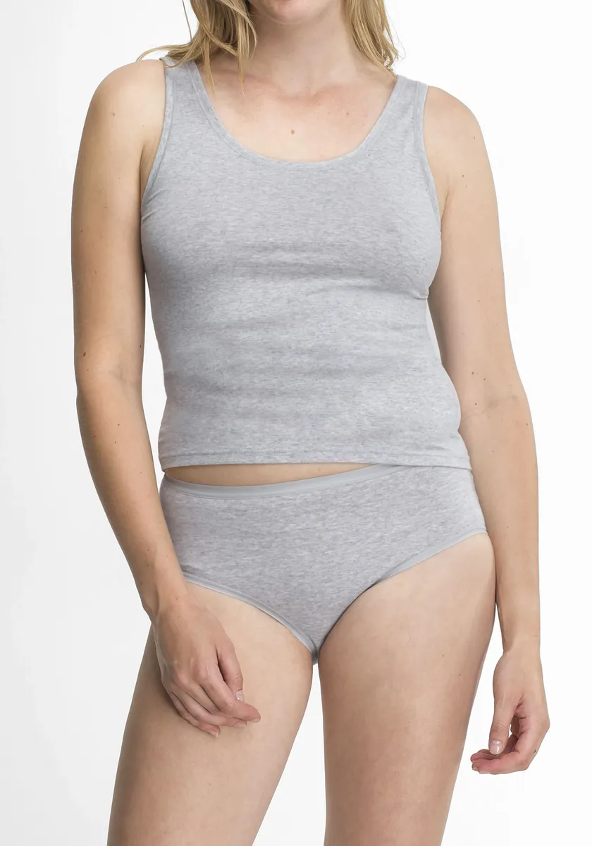 Майка Speidel (2 шт.), без раздражающих боковых швов, цвет Kiesel-Mélé 
Майка Speidel (2 шт.), без раздражающих боковых швов, цвет Kiesel-Mélé