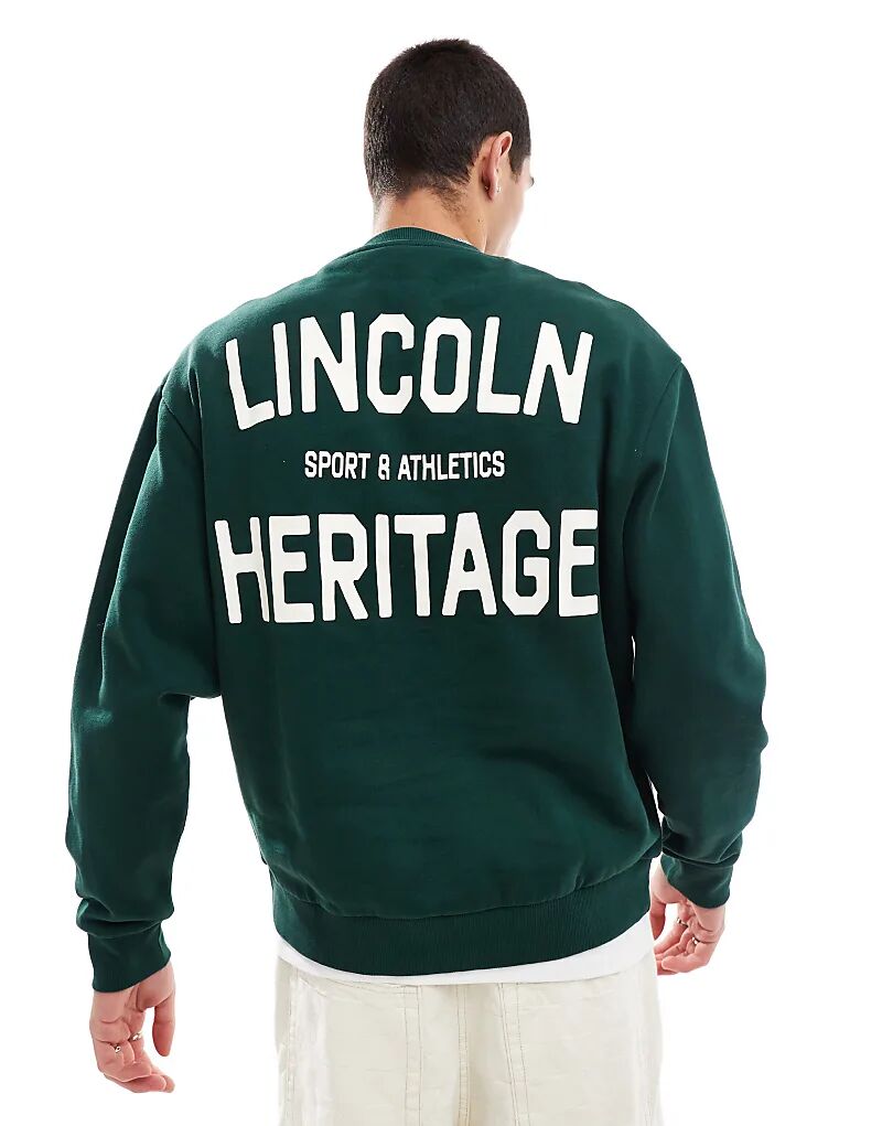 Толстовка оверсайз с принтом студенческого города темно-зеленого цвета ASOS DESIGN
Толстовка оверсайз с принтом студенческого города темно-зеленого цвета ASOS DESIGN