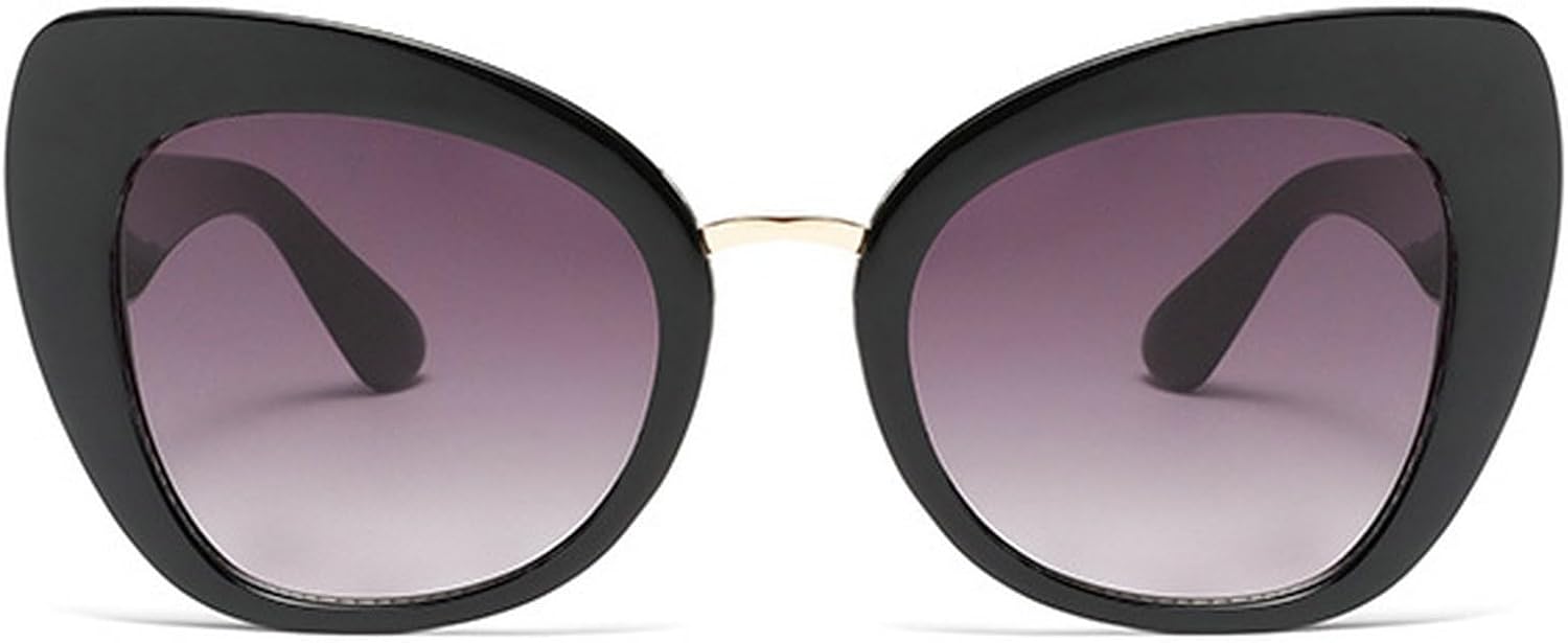 Ретро-модные винтажные солнцезащитные очки «кошачий глаз» для женщин, классические винтажные солнцезащитные очки большого размера с защитой от УФ-излучения UV400 для активного отдыха и путешествий mincl, Black
Ретро-модные винтажные солнцезащитные очки «кошачий глаз» для женщин, классические винтажные солнцезащитные очки большого размера с защитой от УФ-излучения UV400 для активного отдыха и путешествий mincl, Black