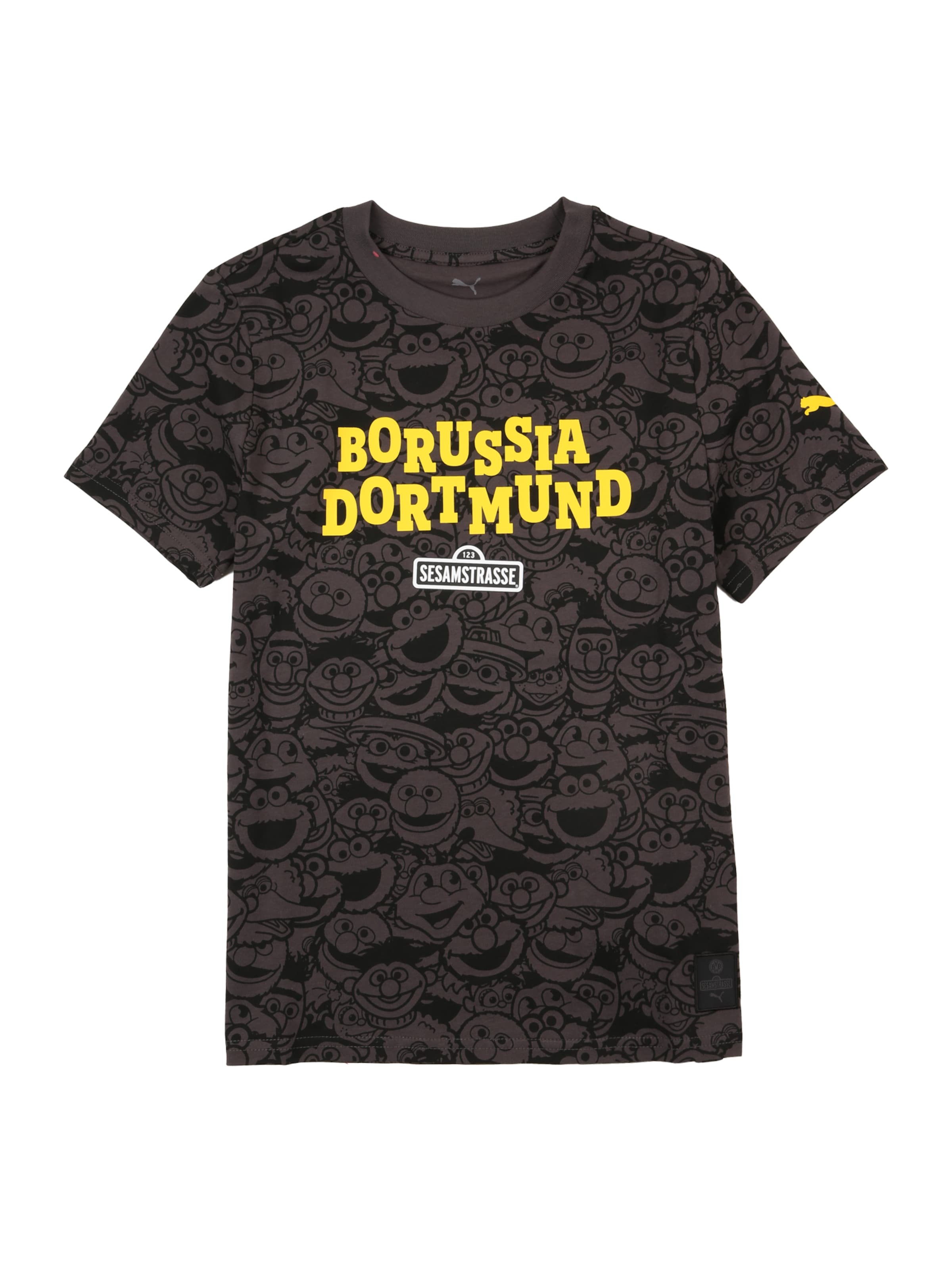 PUMA Футболка 'BVB x Sesame Street' в черном цвете
PUMA Футболка 'BVB x Sesame Street' в черном цвете