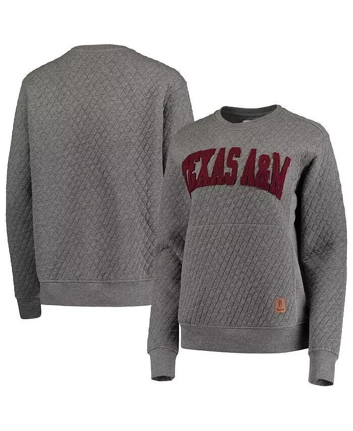 Женский стеганый пуловер с древесным углем Heather Texas A&M Aggies Moose Pressbox
Женский стеганый пуловер с древесным углем Heather Texas A&M Aggies Moose Pressbox