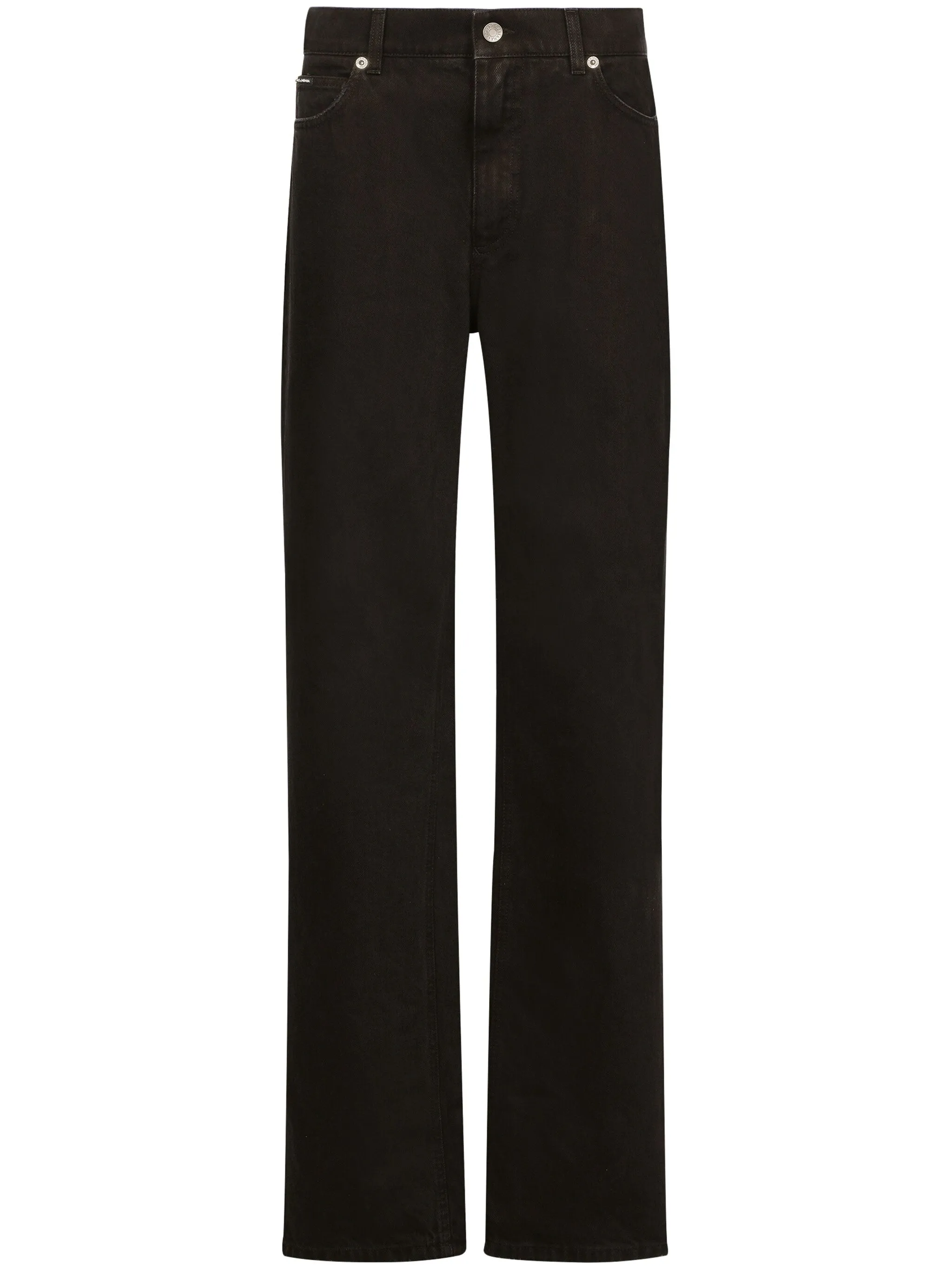 Прямые джинсы с завышенной талией Dolce & Gabbana, черный
Прямые джинсы с завышенной талией Dolce & Gabbana, черный