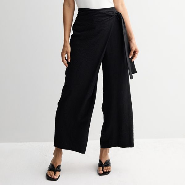 Женские фактурные брюки с запахом Intempo, черный
Женские фактурные брюки с запахом Intempo, черный