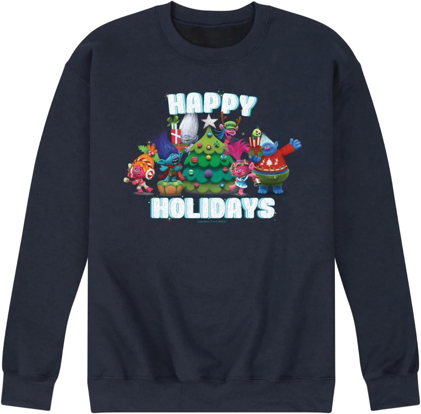 Мужская флисовая толстовка HYBRID APPAREL Trolls Movie - Christmas - Happy Holidays
Мужская флисовая толстовка HYBRID APPAREL Trolls Movie - Christmas - Happy Holidays