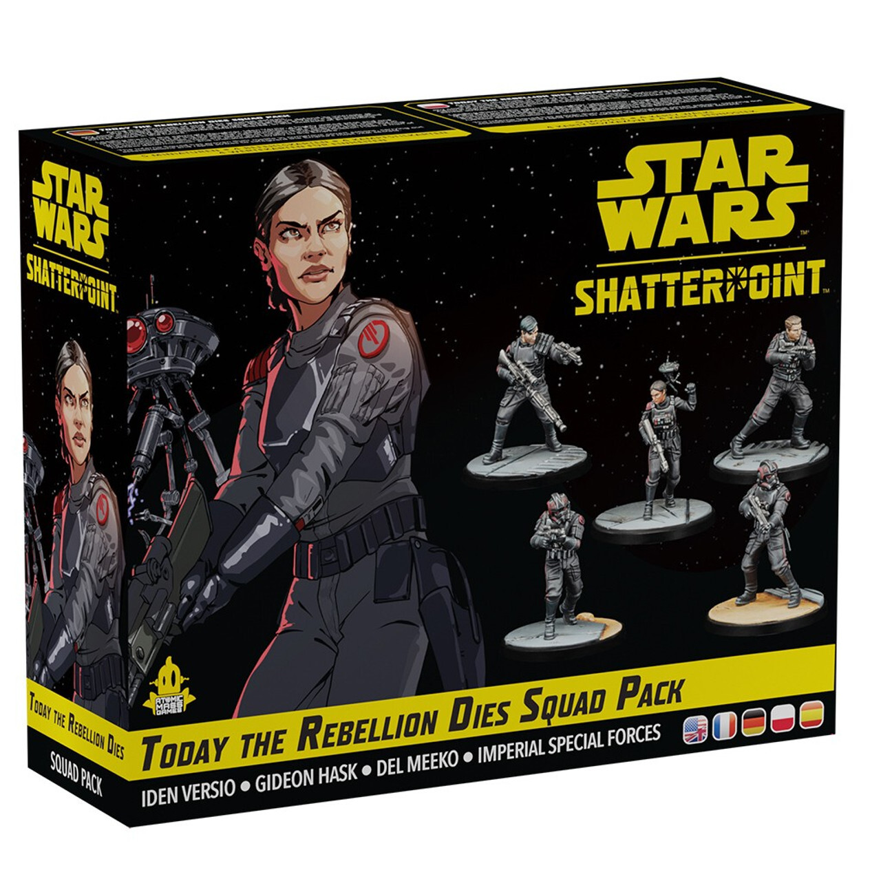 Миниатюра Star Wars: Shatterpoint - Today the Rebellion Dies Squad Pack
Миниатюра Star Wars: Shatterpoint - Today the Rebellion Dies Squad Pack