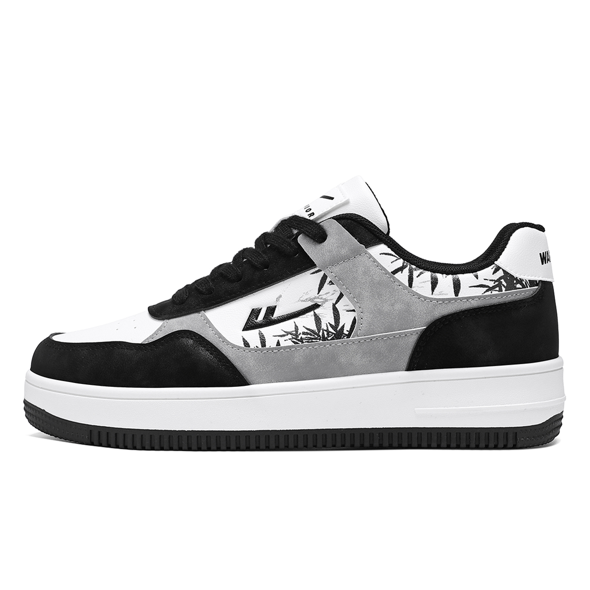 WARRIOR Легкие дышащие низкие скейтерские кроссовки с эффектом увеличения роста унисекс - бамбук с эффектом размытия, цвет Ink Wash Bamboo
WARRIOR Легкие дышащие низкие скейтерские кроссовки с эффектом увеличения роста унисекс - бамбук с эффектом размытия, цвет Ink Wash Bamboo