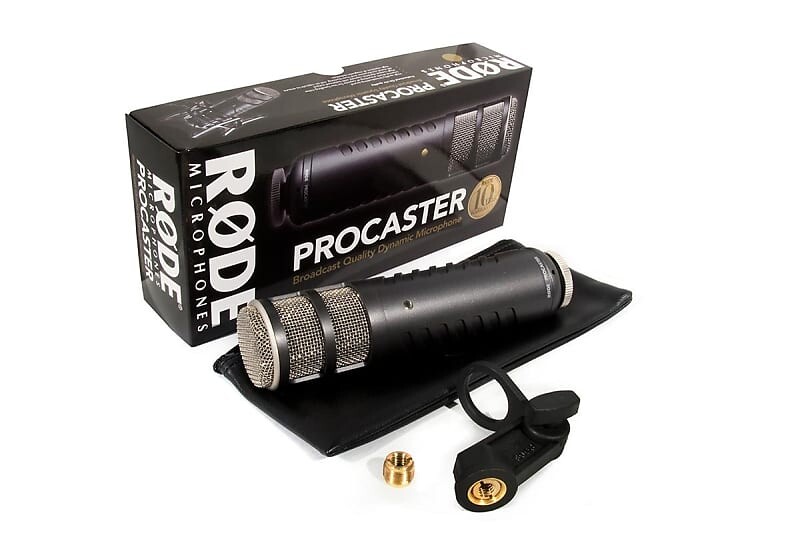Динамический микрофон RODE Procaster Cardioid Dynamic Broadcast Microphone
Динамический микрофон RODE Procaster Cardioid Dynamic Broadcast Microphone