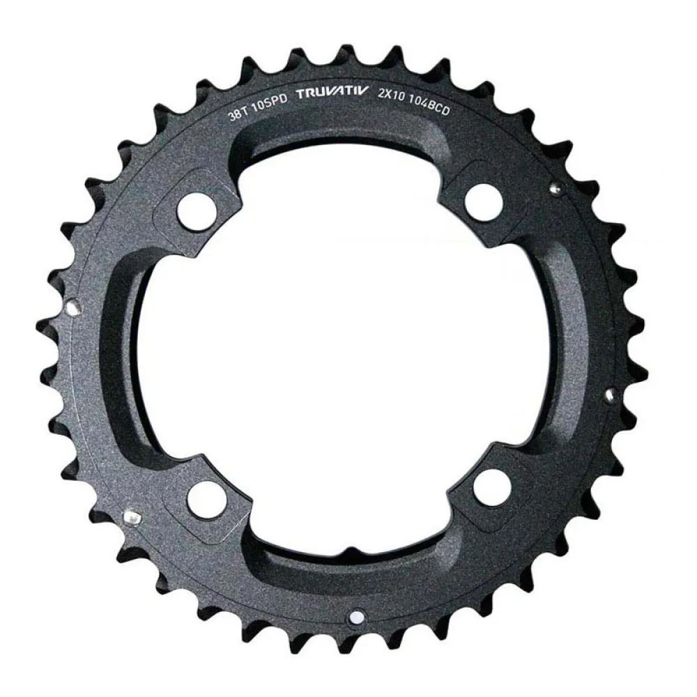 Звездочка Sram MTB 2x10s 104BCD, черный 
Звездочка Sram MTB 2x10s 104BCD, черный