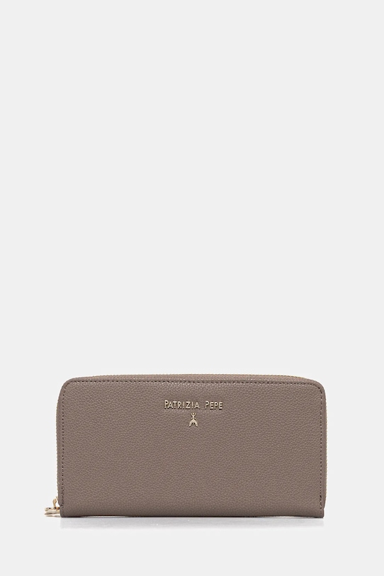 Кожаный кошелек Patrizia Pepe, бежевый
Кожаный кошелек Patrizia Pepe, бежевый