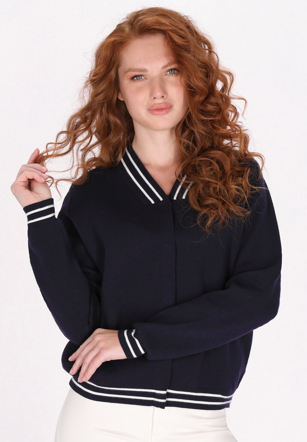 Кардиган DreiMaster, темно-синий
Кардиган DreiMaster, темно-синий