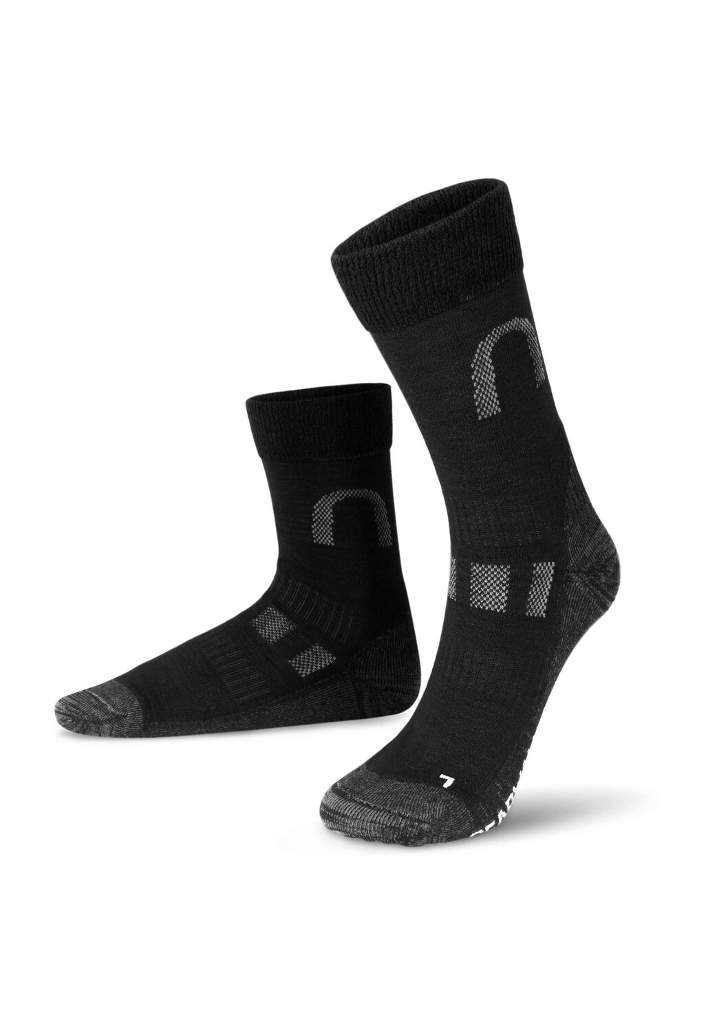 2 пары носков из шерсти мериноса, походных и треккинговых носков Melton normani, черный
2 пары носков из шерсти мериноса, походных и треккинговых носков Melton normani, черный