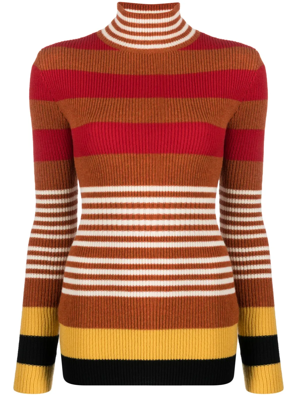 Полосатый джемпер из вирджинской шерсти Marni, красный
Полосатый джемпер из вирджинской шерсти Marni, красный