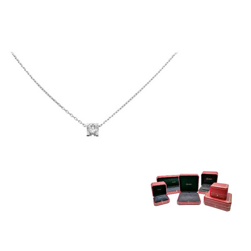 Cartier C DE 18K золотое колье унисекс белое золото
Cartier C DE 18K золотое колье унисекс белое золото