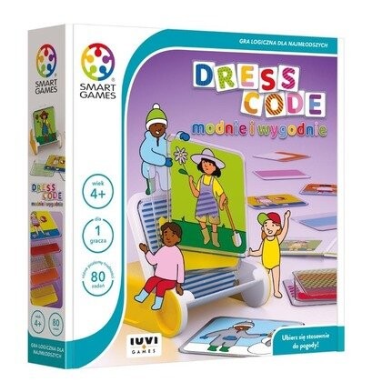 Дресс-код – модно и удобно (PL), игра-головоломка, Smart Games, IUVI Games 
Дресс-код – модно и удобно (PL), игра-головоломка, Smart Games, IUVI Games