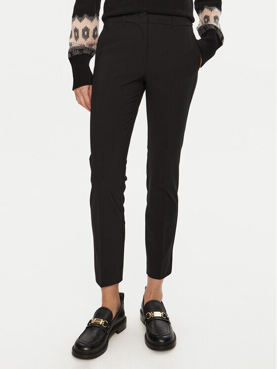 Тканевые брюки прямого кроя Marella, черный
Тканевые брюки прямого кроя Marella, черный
