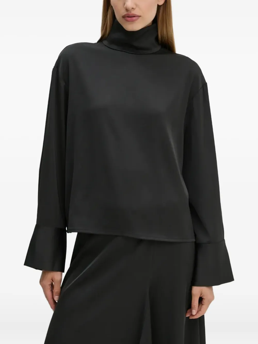 Блуза с высоким воротником Day Birger Et Mikkelsen, черный
Блуза с высоким воротником Day Birger Et Mikkelsen, черный