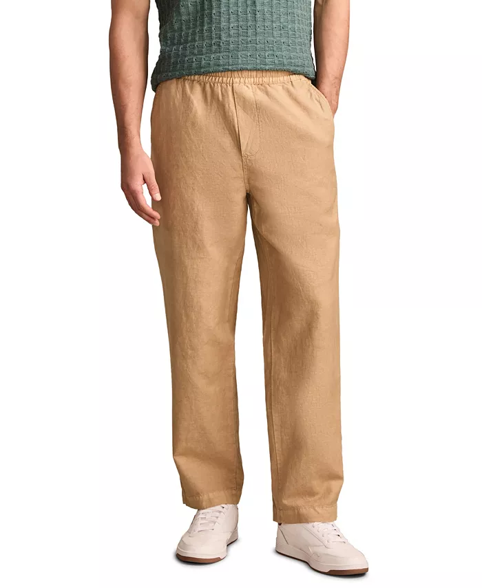 Мужские льняные брюки на резинке Lucky Brand, белый
Мужские льняные брюки на резинке Lucky Brand, белый