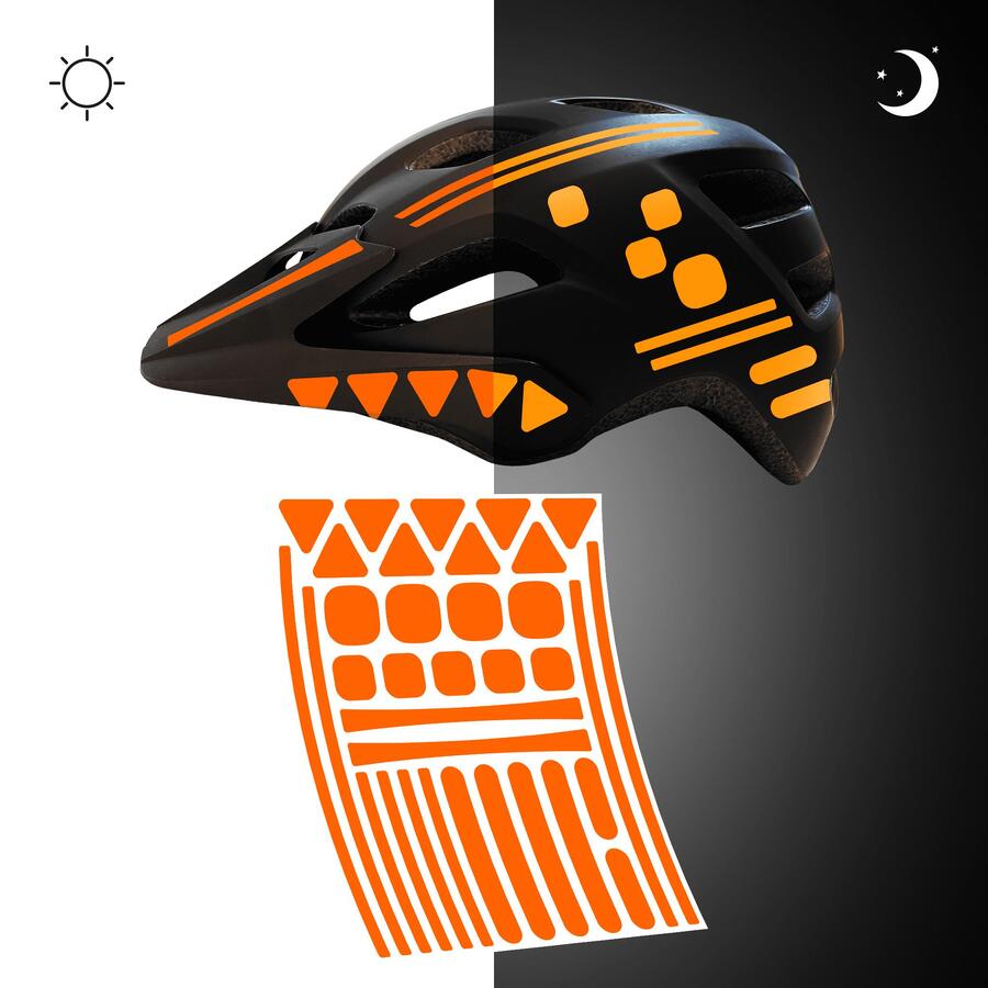 RIESEL DESIGN светоотражающие наклейки, велосипедный шлем, светоотражающая пленка для горного велосипеда для безопасности
RIESEL DESIGN светоотражающие наклейки, велосипедный шлем, светоотражающая пленка для горного велосипеда для безопасности