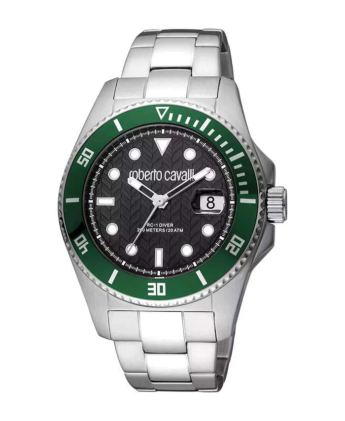 Мужские классические часы с черным циферблатом - RC5G042M0055 Roberto Cavalli
Мужские классические часы с черным циферблатом - RC5G042M0055 Roberto Cavalli