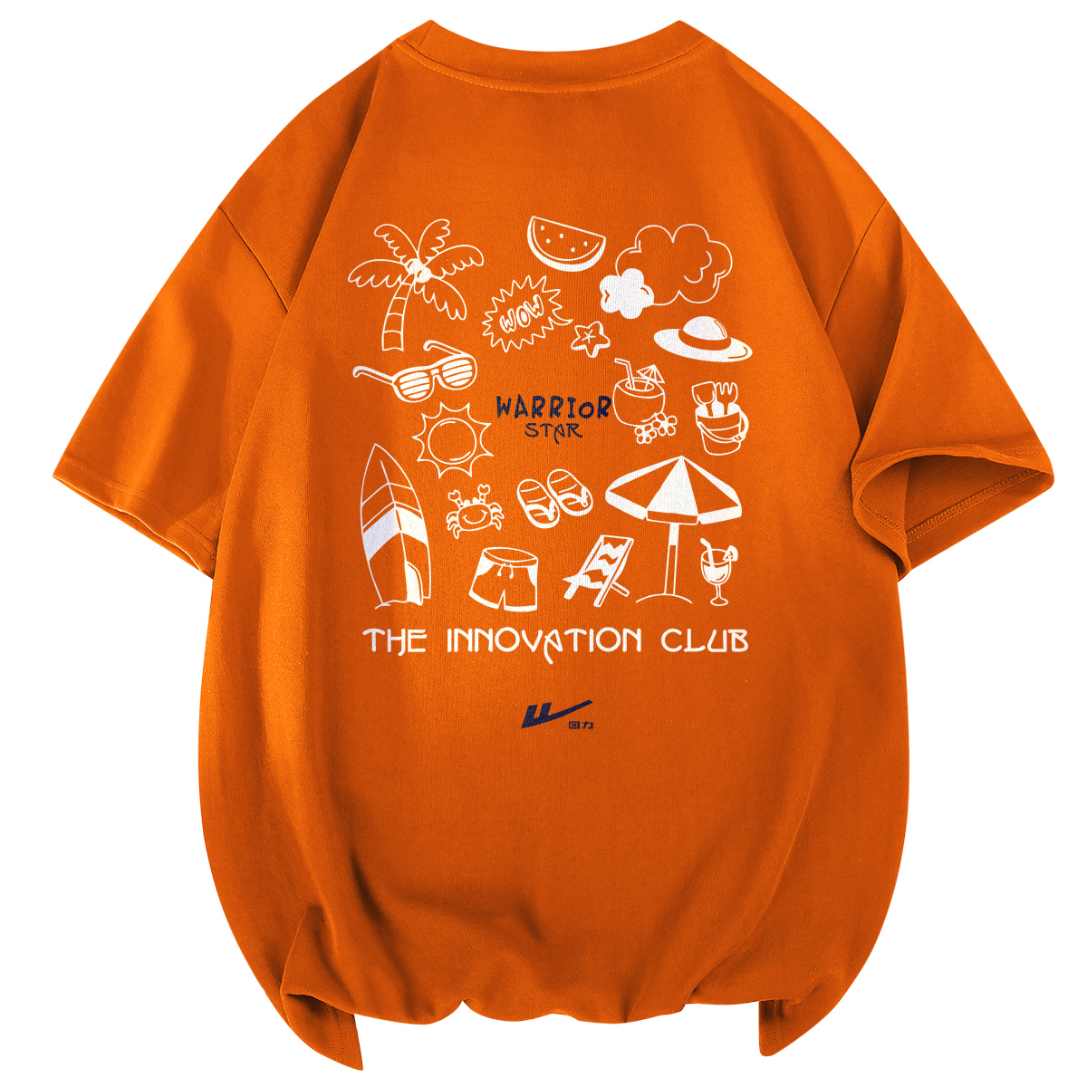 Футболка унисекс WARRIOR, оранжевый
Футболка унисекс WARRIOR, оранжевый