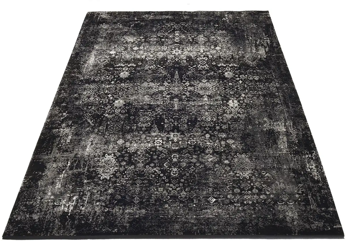 OCI THE CARPET BRAND "Magic" ковер, прямоугольный, глянцевая вискоза, с бахромой, гостиная OCI Die Teppichmarke 80х150 см, черный/серый
OCI THE CARPET BRAND "Magic" ковер, прямоугольный, глянцевая вискоза, с бахромой, гостиная OCI Die Teppichmarke 80х150 см, черный/серый