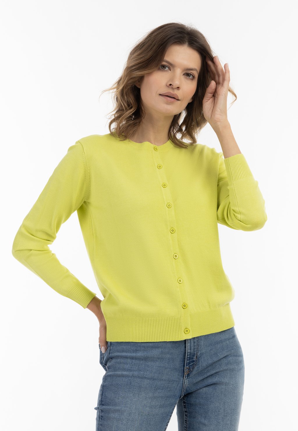 Кардиган usha, светло-зеленый
Кардиган usha, светло-зеленый