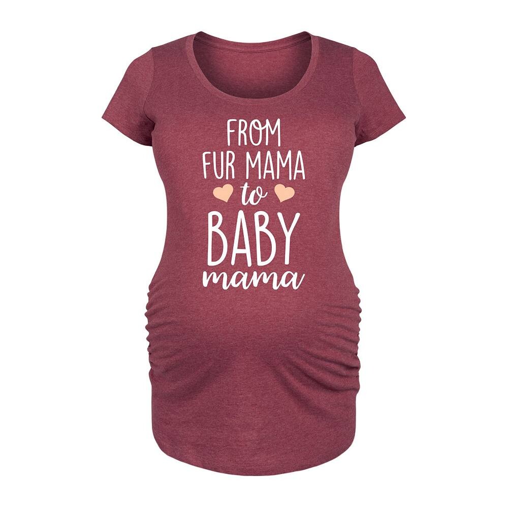 Футболка для беременных From Fur Mama To Baby Mama с рисунком Licensed Character, цвет Wine
Футболка для беременных From Fur Mama To Baby Mama с рисунком Licensed Character, цвет Wine