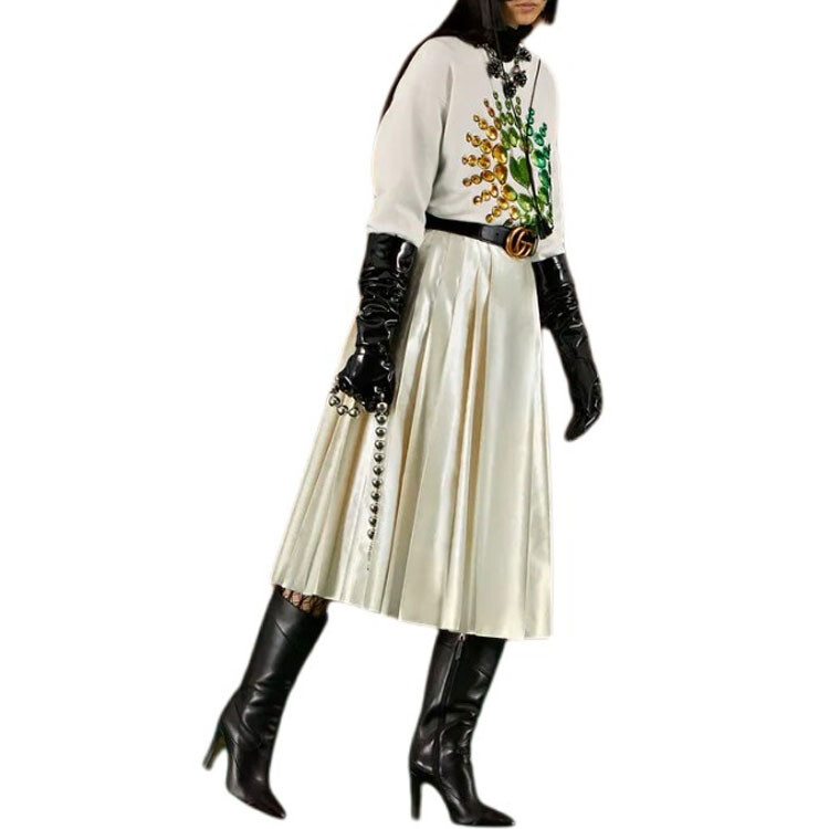 Толстовка женская Gucci с принтом, белый / зеленый
Толстовка женская Gucci с принтом, белый / зеленый