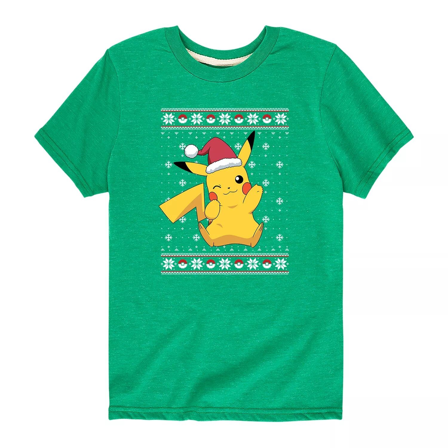 Футболка «Уродливый свитер» с изображением покемона Пикачу для мальчиков 8–20 лет Licensed Character
Футболка «Уродливый свитер» с изображением покемона Пикачу для мальчиков 8–20 лет Licensed Character