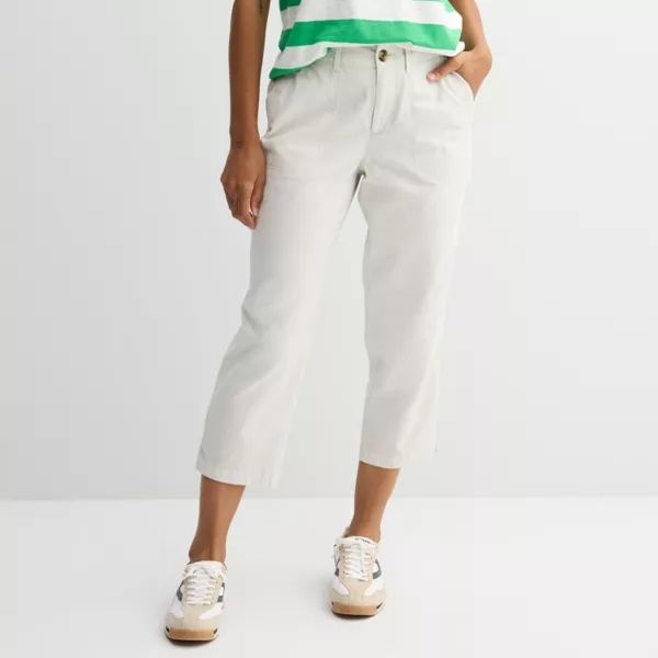 Женские брюки-капри Sonoma Goods For Life, цвет sahara wind
Женские брюки-капри Sonoma Goods For Life, цвет sahara wind