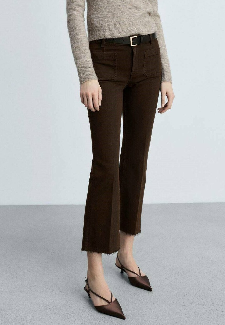 Брюки ALEX Mango, коричневый
Брюки ALEX Mango, коричневый