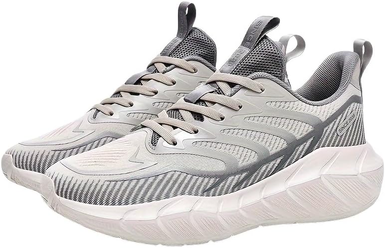 Мужские спортивные кроссовки большого размера, модные и легкие, однотонная сетчатая поверхность для комфортной носки Clolinde, серый
Мужские спортивные кроссовки большого размера, модные и легкие, однотонная сетчатая поверхность для комфортной носки Clolinde, серый