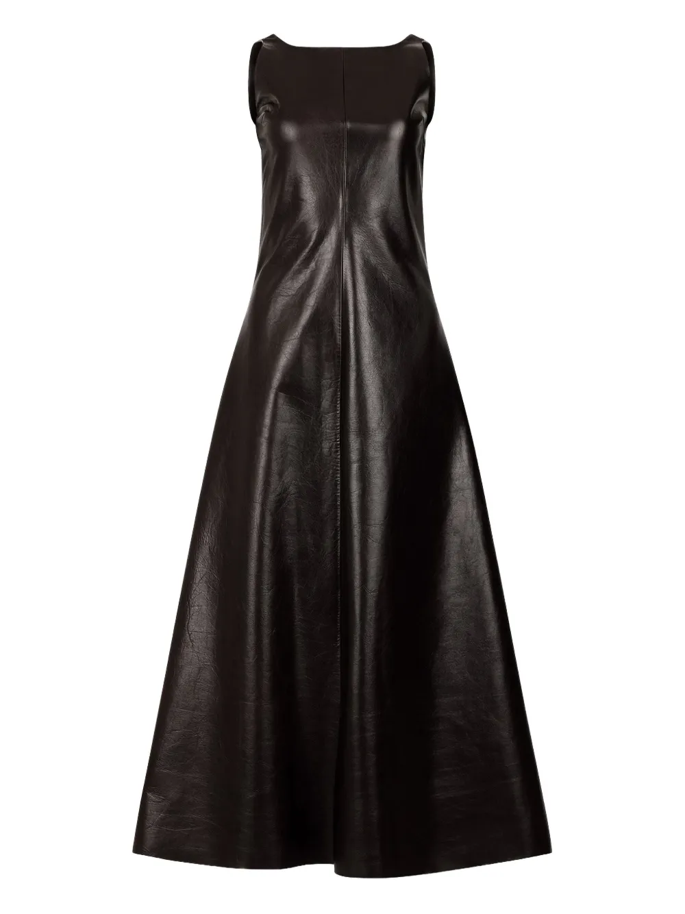 Кожаное платье миди без рукавов ENTIRE STUDIOS, коричневый
Кожаное платье миди без рукавов ENTIRE STUDIOS, коричневый