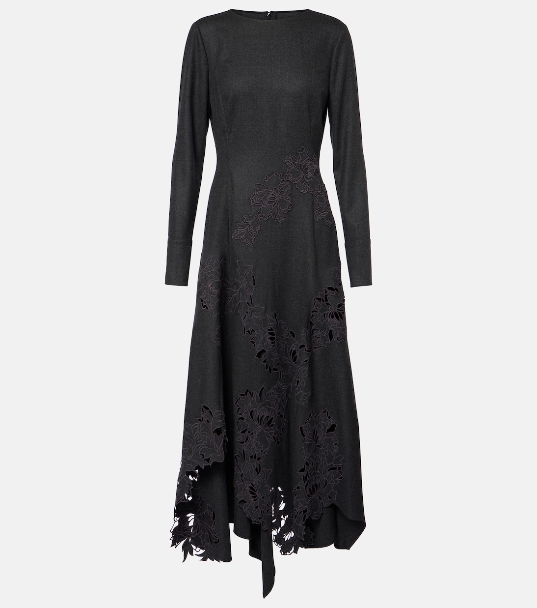 Асимметричное шерстяное платье миди цвета пиона Oscar de la Renta, Charcoal
Асимметричное шерстяное платье миди цвета пиона Oscar de la Renta, Charcoal