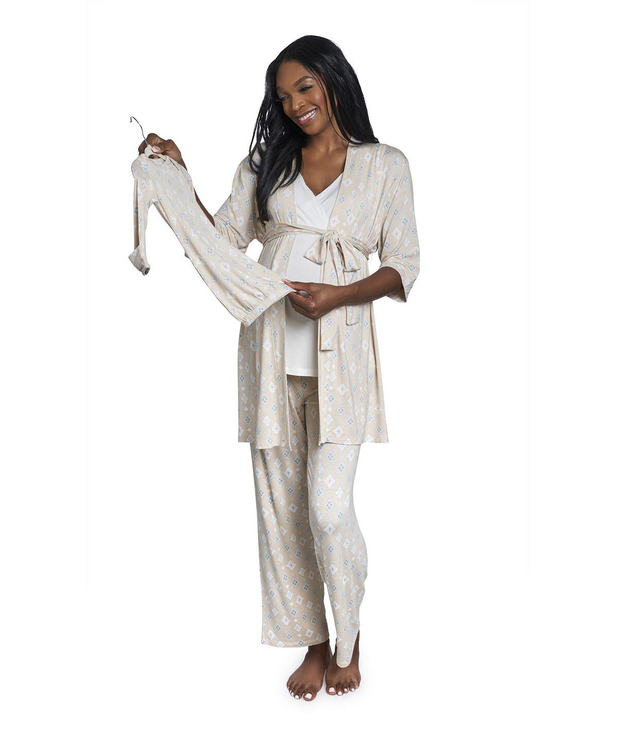 Женский анализ во время и после комплекта из 5 предметов для сна для беременных/кормящих Everly Grey
Женский анализ во время и после комплекта из 5 предметов для сна для беременных/кормящих Everly Grey