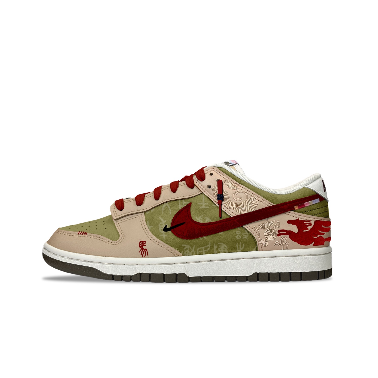 Nike Dunk Low топ Skateboard Shoes мужские бежевый зеленый красный
Nike Dunk Low топ Skateboard Shoes мужские бежевый зеленый красный