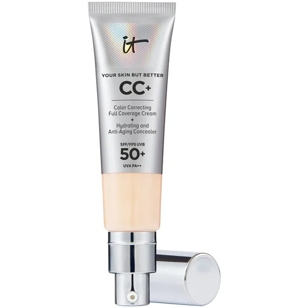 Cc+ антивозрастная увлажняющая основа spf 50 It Cosmetics, 32 мл., цвет fair light
Cc+ антивозрастная увлажняющая основа spf 50 It Cosmetics, 32 мл., цвет fair light