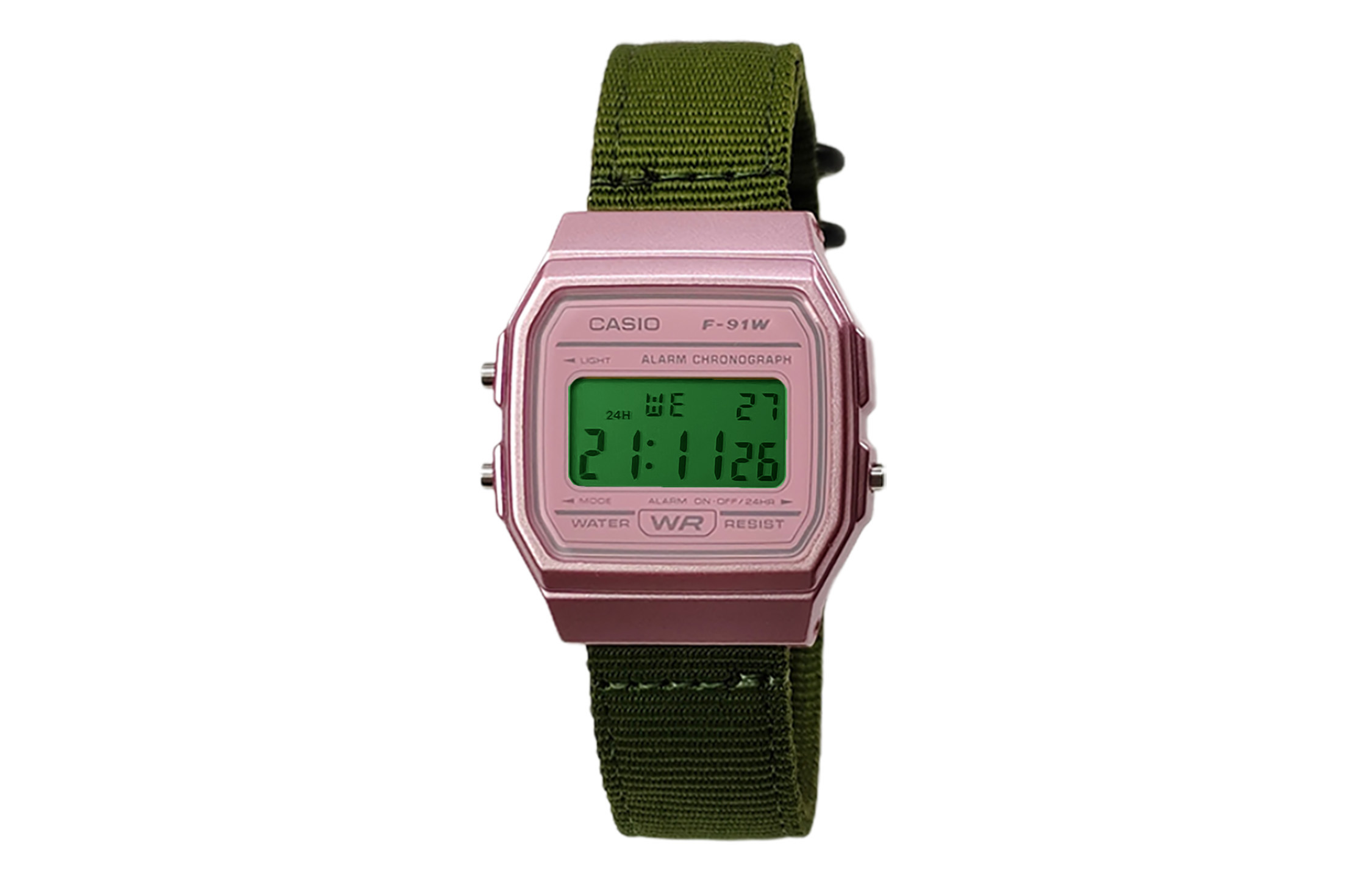 CASIO Часы Retrofit Series Quartz Movement Nylon Strap Watch Women's Watch Pink Watch Dial
CASIO Часы Retrofit Series Quartz Movement Nylon Strap Watch Women's Watch Pink Watch Dial