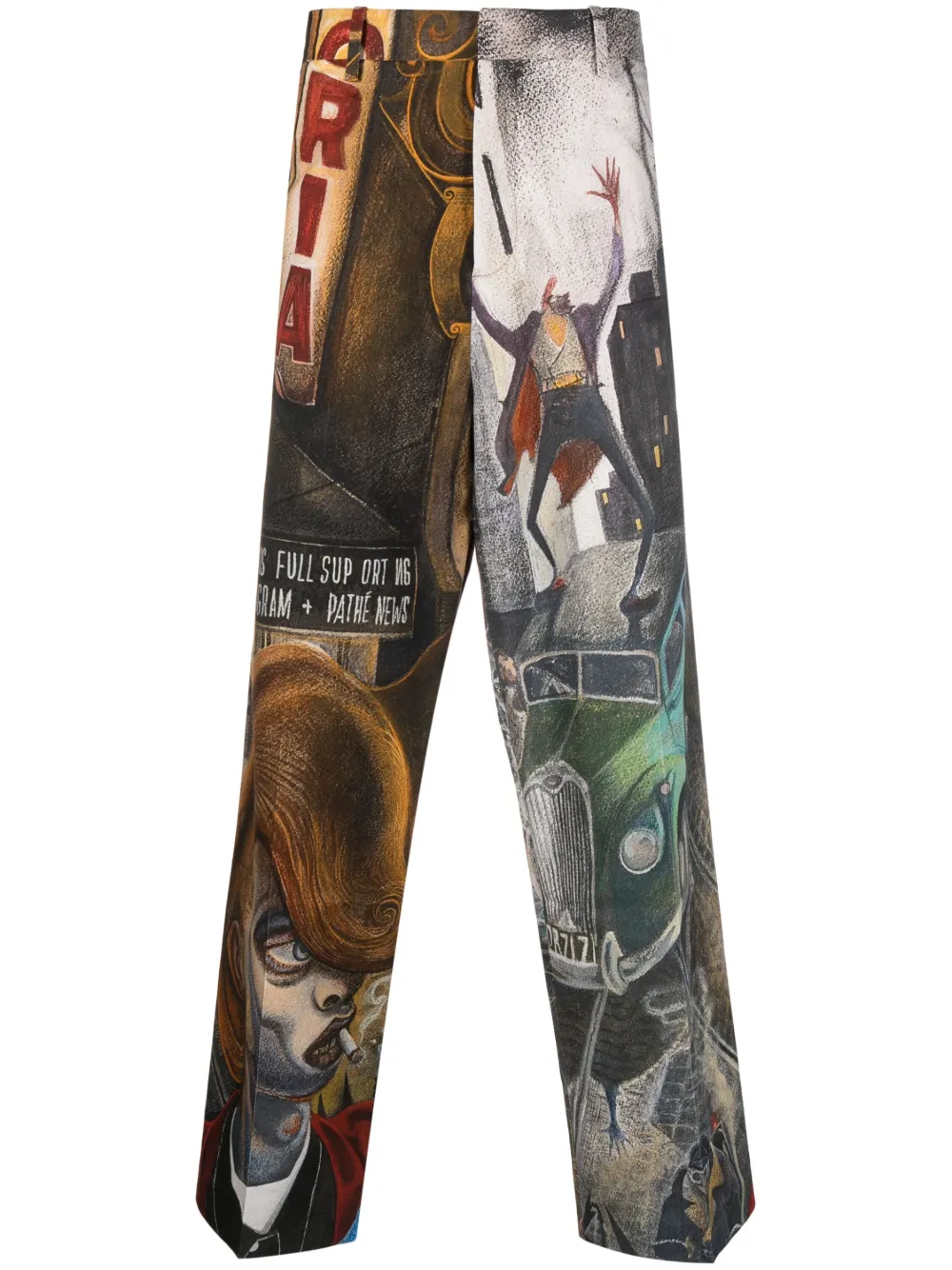 Широкие брюки с графичным принтом Charles Jeffrey Loverboy, нейтральный
Широкие брюки с графичным принтом Charles Jeffrey Loverboy, нейтральный