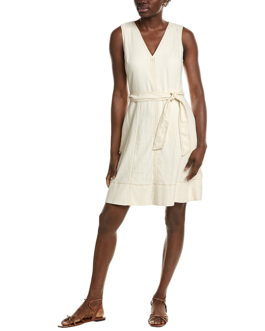 Магги Лондон Миди-платье из льняной смеси с завязкой на талии Maggy London, бежевый
Магги Лондон Миди-платье из льняной смеси с завязкой на талии Maggy London, бежевый