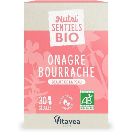 Nutri'sentiels Органическая вечерняя примула и огуречника 30 капсул Vitavea
Nutri'sentiels Органическая вечерняя примула и огуречника 30 капсул Vitavea