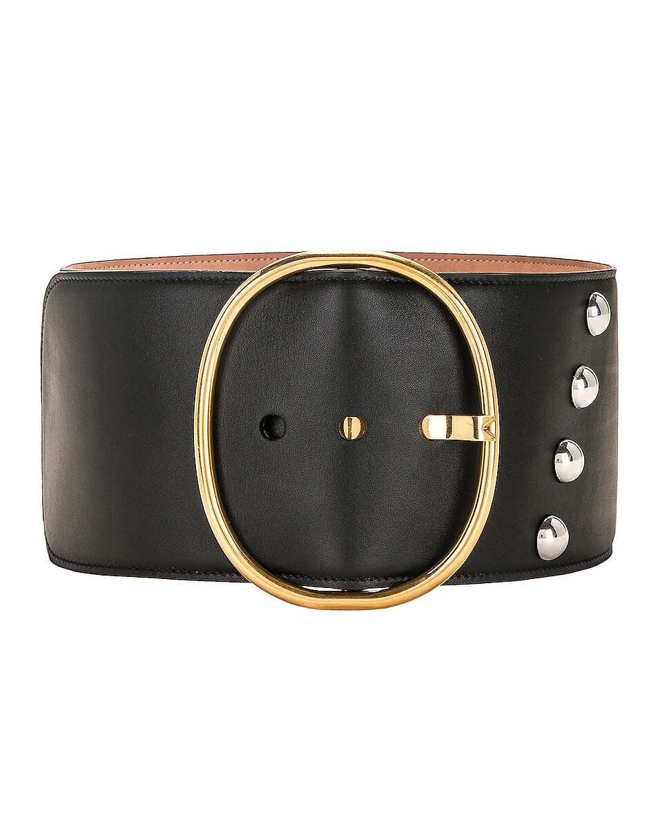 Ремень Alaïa Ovale, нуар
Ремень Alaïa Ovale, нуар