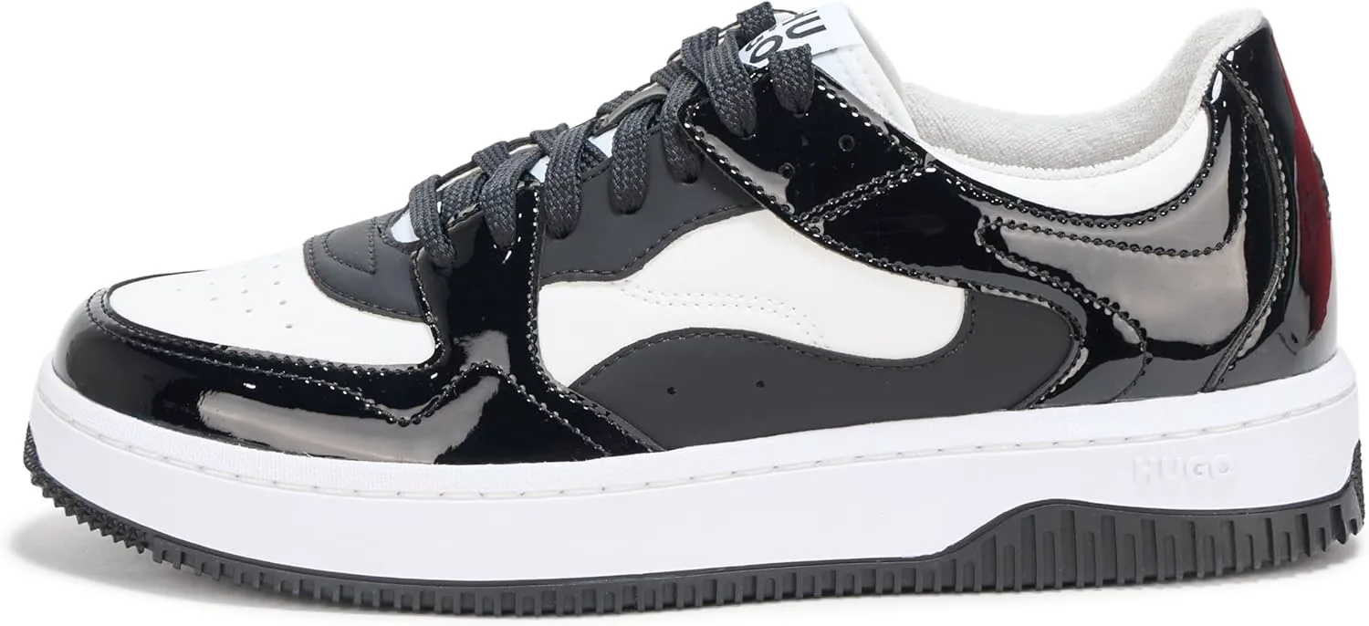 Кроссовки Hugo Mens Back с логотипом и шнуровкой, черный
Кроссовки Hugo Mens Back с логотипом и шнуровкой, черный