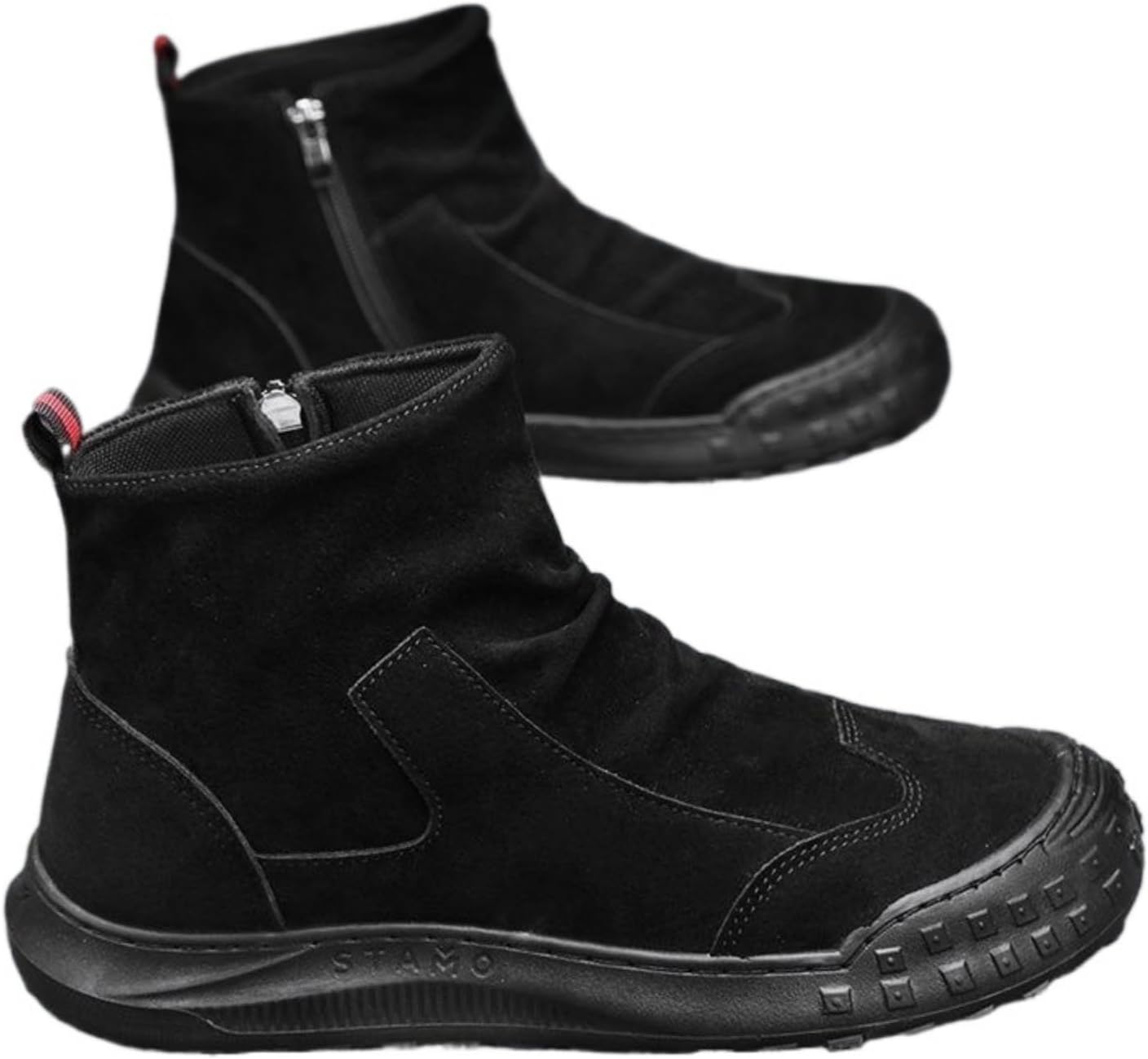 Мужские повседневные кожаные модные кроссовки высокие ботинки Чака Houdbdol, черный
Мужские повседневные кожаные модные кроссовки высокие ботинки Чака Houdbdol, черный