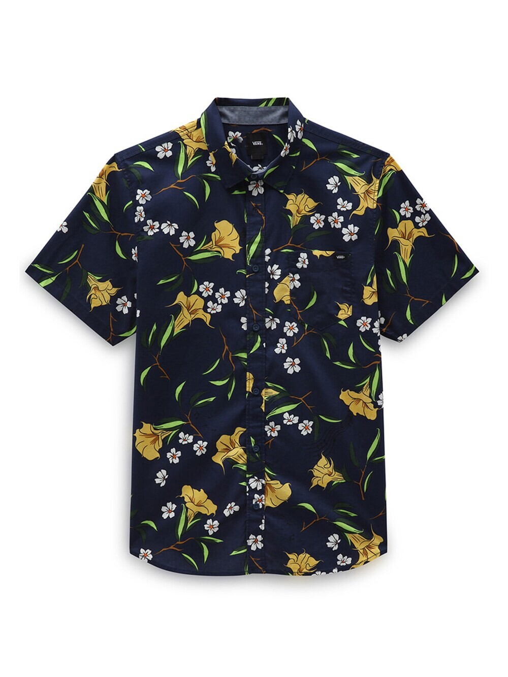 Рубашка на пуговицах стандартного кроя Vans Thompson, ночной синий
Рубашка на пуговицах стандартного кроя Vans Thompson, ночной синий