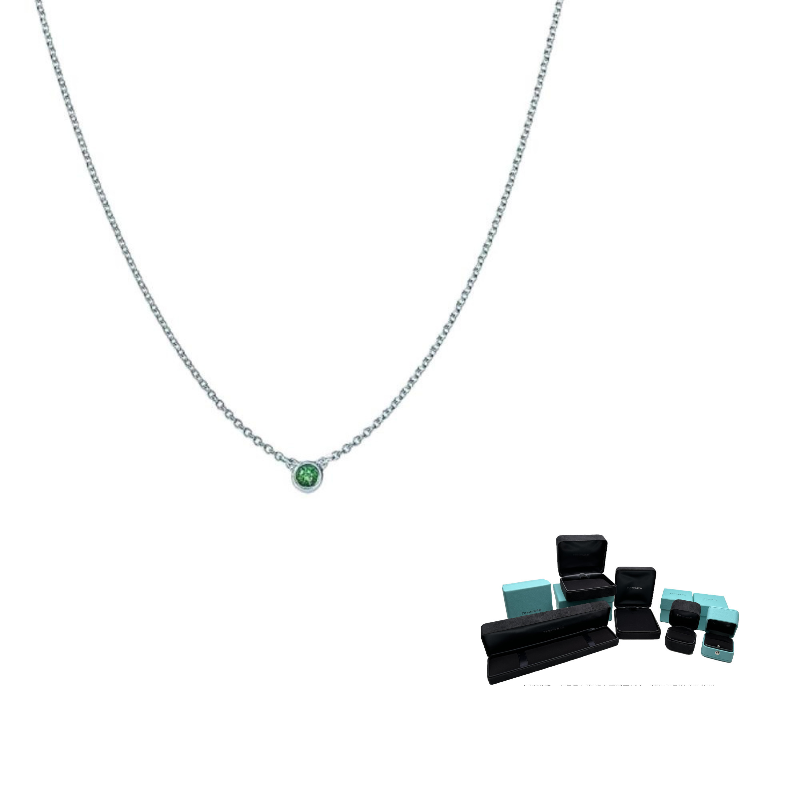 TIFFANY & CO. 925 Sterling Silver Necklaces Women's Silver/Green
TIFFANY & CO. 925 Sterling Silver Necklaces Women's Silver/Green