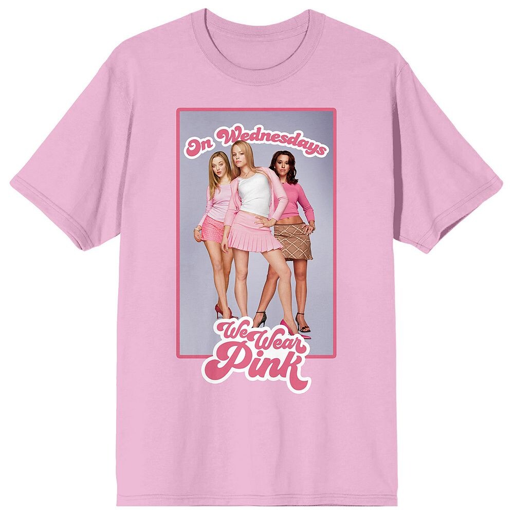 Футболка с короткими рукавами и рисунком «On Wednesday We Wear Pink» для юниоров Bioworld Mean Girls, розовый
Футболка с короткими рукавами и рисунком «On Wednesday We Wear Pink» для юниоров Bioworld Mean Girls, розовый