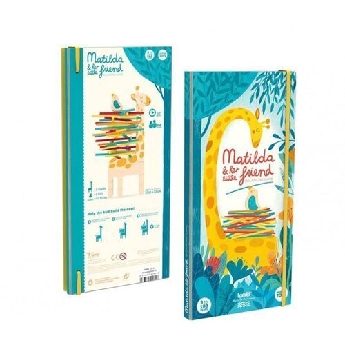 Бревно-жираф Матильда, аркадная игра, Лонджи Londji 
Бревно-жираф Матильда, аркадная игра, Лонджи Londji