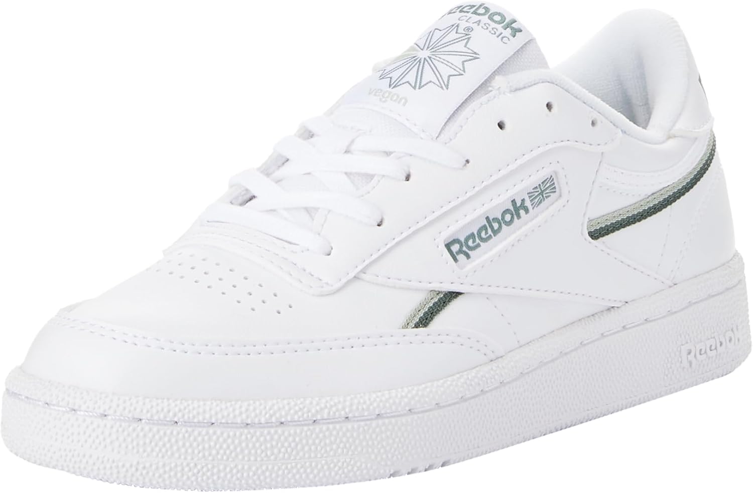 Мужские баскетбольные кроссовки Reebok Club C 85 Vegan, белый
Мужские баскетбольные кроссовки Reebok Club C 85 Vegan, белый